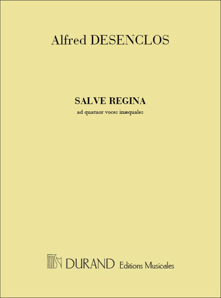 Salve Regina4 Voix Mixtes